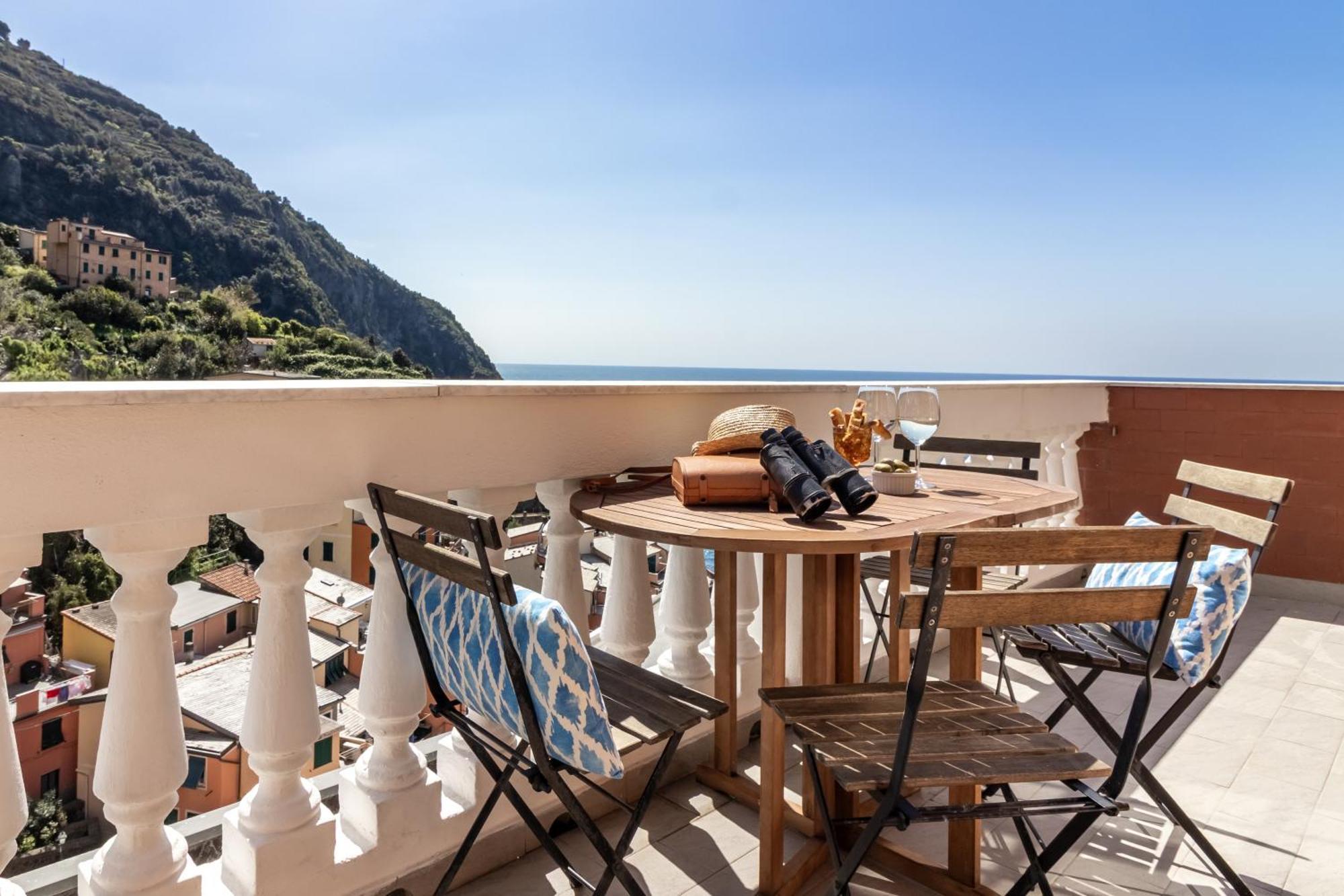 Apartamento Giadera Penthouse 5Terreparco Riomaggiore Exterior foto